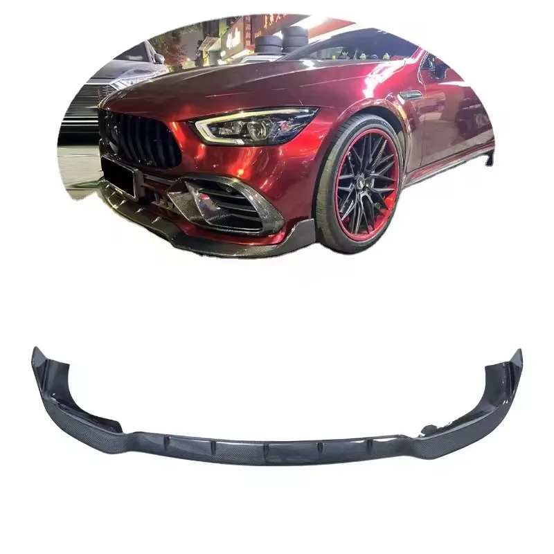 Pre Mercedes Benz AMG GT63 GT50 BS v štýle uhlíkových vlákien predný nárazník vhodný pre difúzor predného pery AMG GT63S