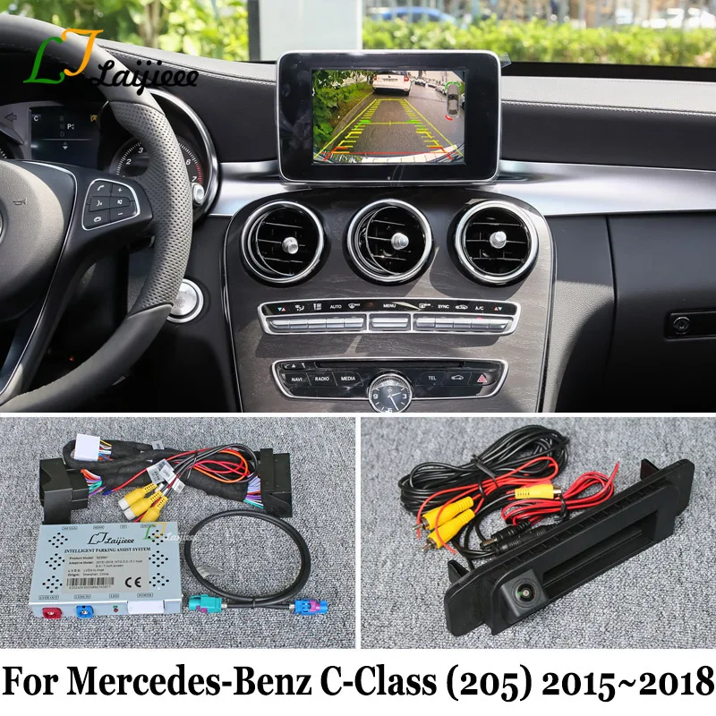 Pre Mercedes Benz C Class W205 S205 C205 A205 2015 ~ 2018 OEM Plug and Play HD Night Vision Front Zadný výhľad záložná kamera
