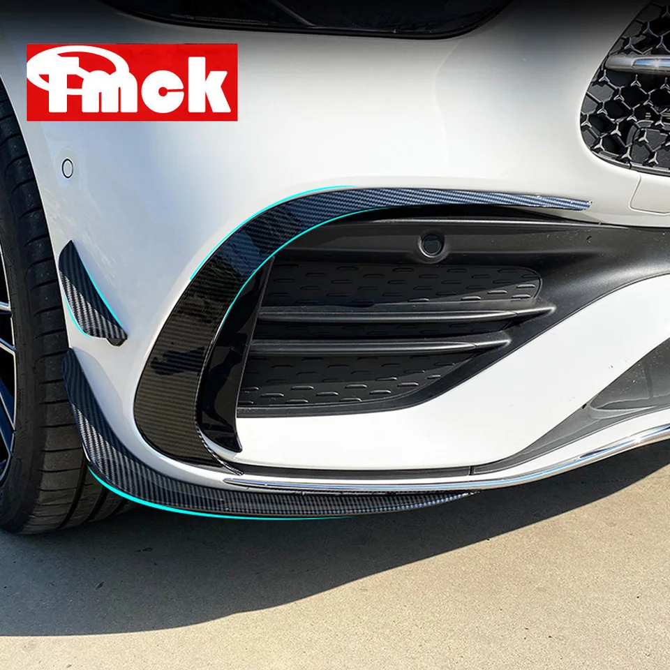 Pre Mercedes Benz C Class W206 2022+ Auto príslušenstva pre predný nárazník na pery Splitter Spoiler Canard Canard Fog Light Tink Rifs
