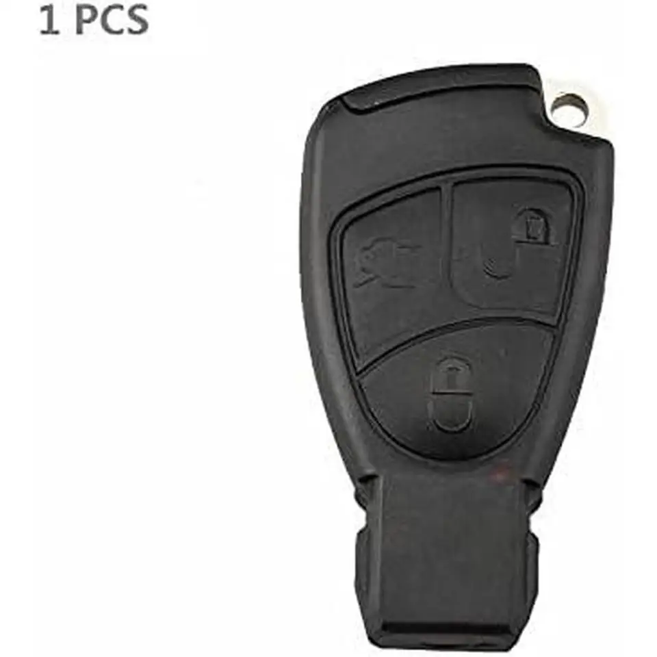 Pre Mercedes Benz C ml e Clk B W203 W204 W205 W210 W211 W212 W221 3 tlačidlá vozidla Diaľkový kľúče Ochrana DRUBLE SHELL OBSAH