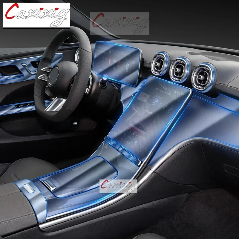 Pre Mercedes-Benz Class Class W206 2022-2023CAR Console Transparent TPU Protective Film Anti-Scratch Accessorie