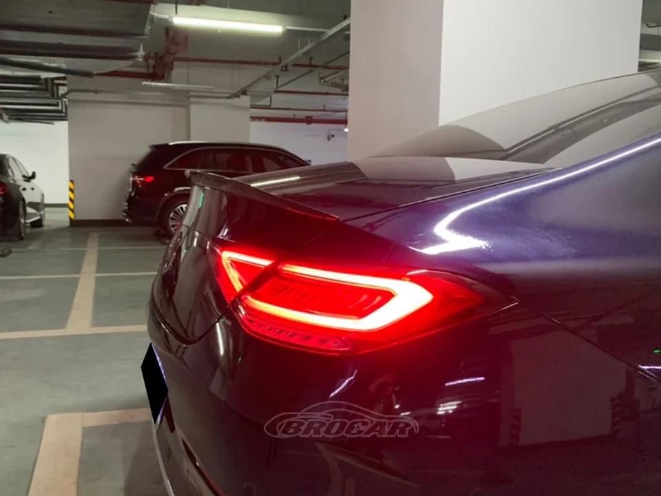 Pre Mercedes Benz Cls C257 CLS220 260 300 350 400 CLS53 2018 - 2020 FRP/ Skutočné uhlíkové vlákno Zadný spojler kufra kufra kmeňa krídla