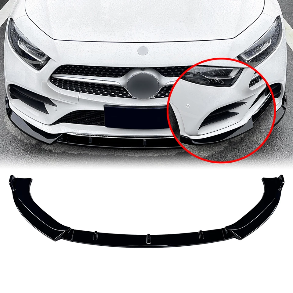Pre Mercedes Benz Cls Class C257 CLS350 CLS400 CLS450 CLS500 CLS550 2018-2022 PREDNÝ POPLITOVÝ POPLETOVÝ PREPITTER LIP PREPITTER