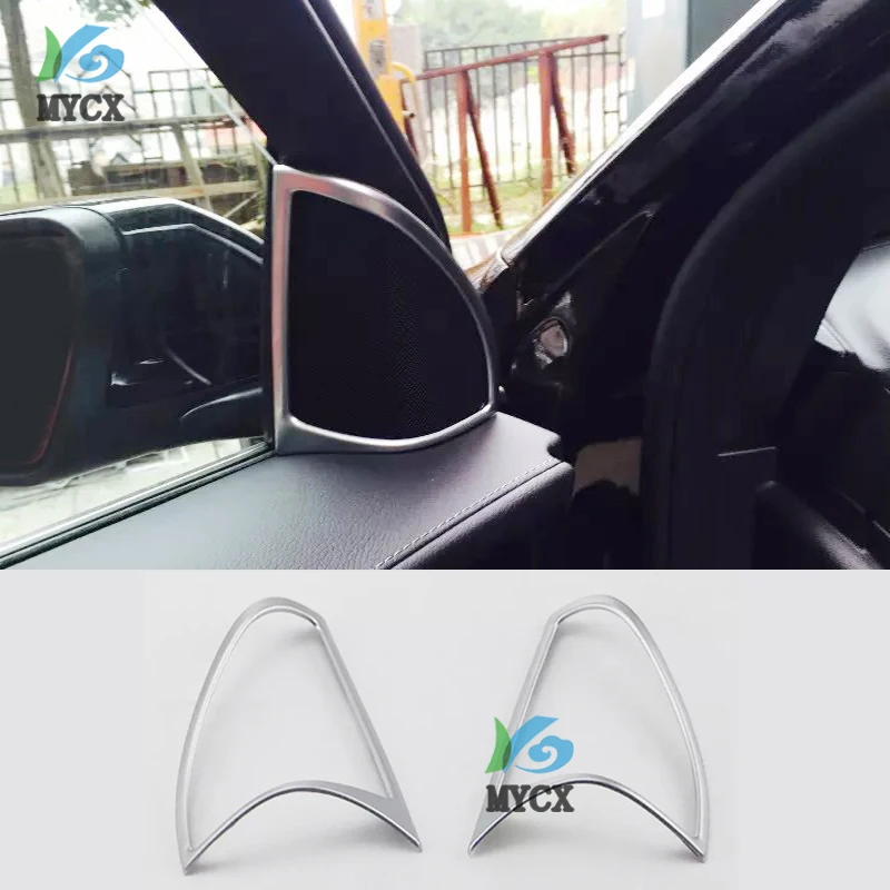 Pre Mercedes Benz GLC trieda X253 Styling Styling High Pitch Loudspeaker Cover Cover Audio Reproduktory Creavs Covers Automatické príslušenstvo