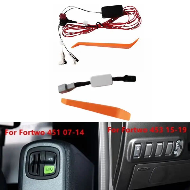 Pre Mercedes Benz Smart 451 453 2007-2019 Automatické štartovacie zastavenie Zastávky na spustenie stroja Eliminator