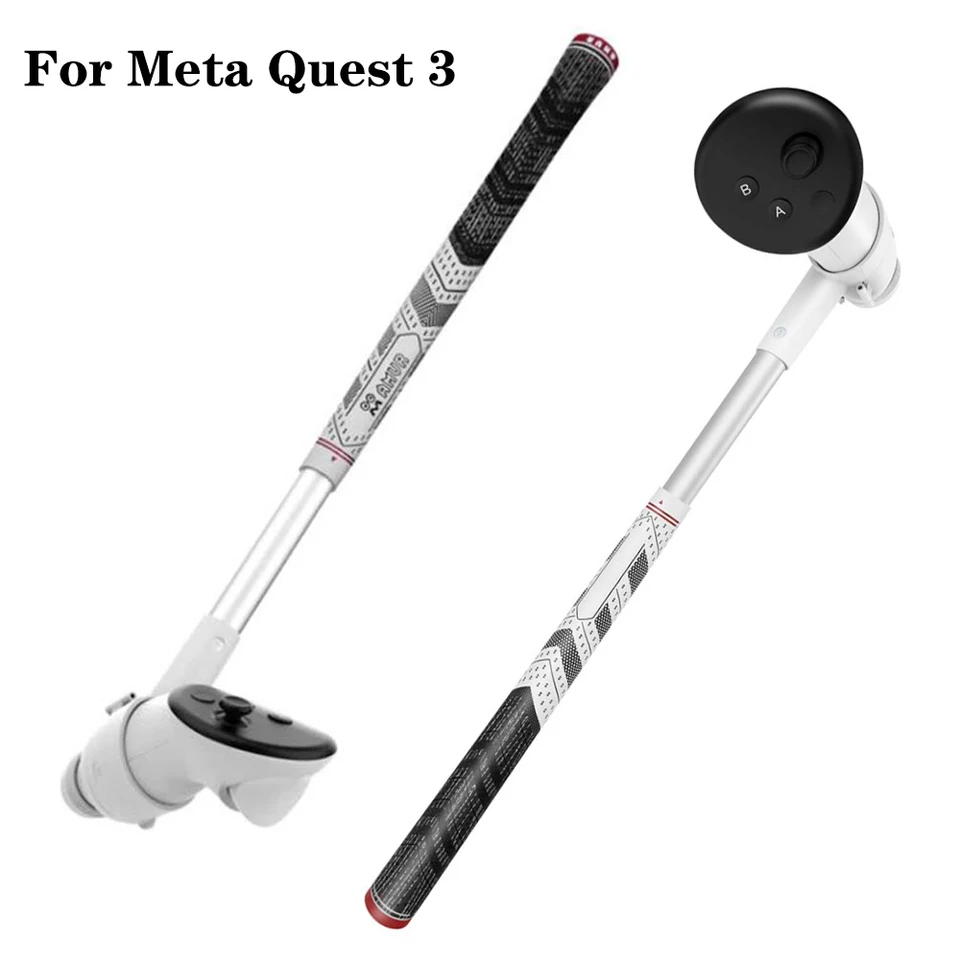 Pre meta quest 3s VR golfový klub rukoväte ovládač Rukoväte typu tenis baseball kajak pre quest 3 VR doplnky dielov