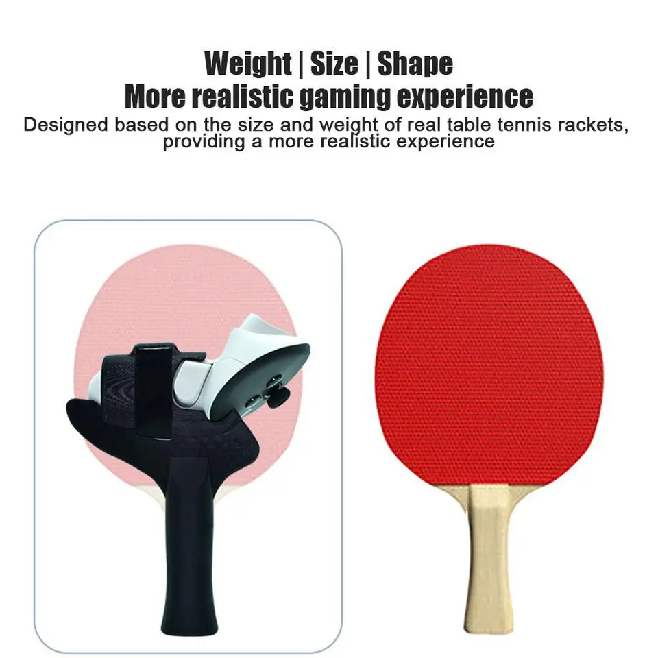 Pre meta quest3 stolové tenisové raketové rukoväte adaptér ovládača VR Table Tennis Game Accessories