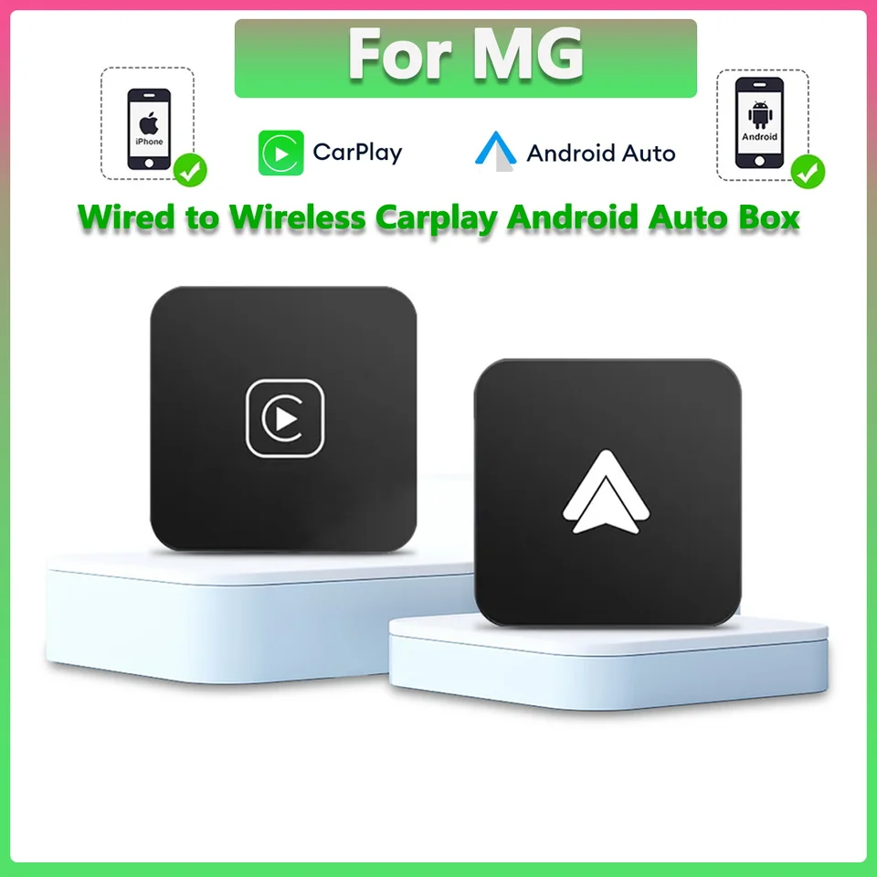 Pre mg carplay mini box zapojený do bezdrôtového systému Android Auto AI Box Car Smart Convert BT WiFi pre auto rádio s káblovou CarPlay