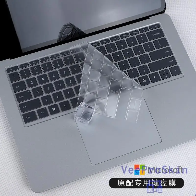 Pre Microsoft Surface Laptop Studio 2022 14.4 ”TPU Laptop Keyboard Cover Cover Screen Film Protector Film Protector