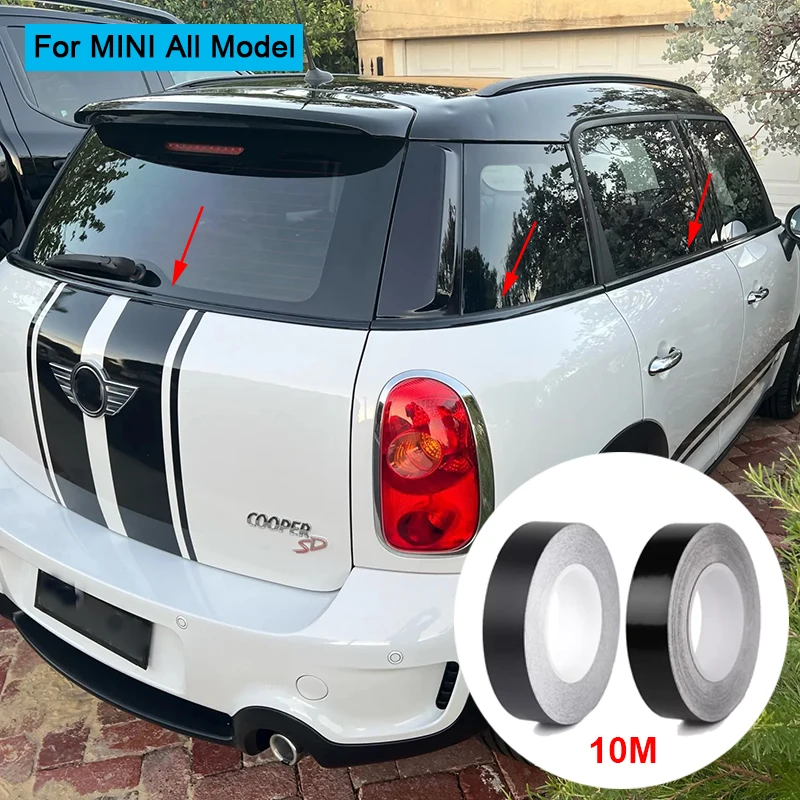 Pre Mini Cooper S R50 R53 R55 R56 R60 R61 F54 F55 F56 F60 Countryman Clubman Clubman TIM ORC DVOROVÉ DVOROVÉ OBCHOD Čierna čiara Čierna čiara