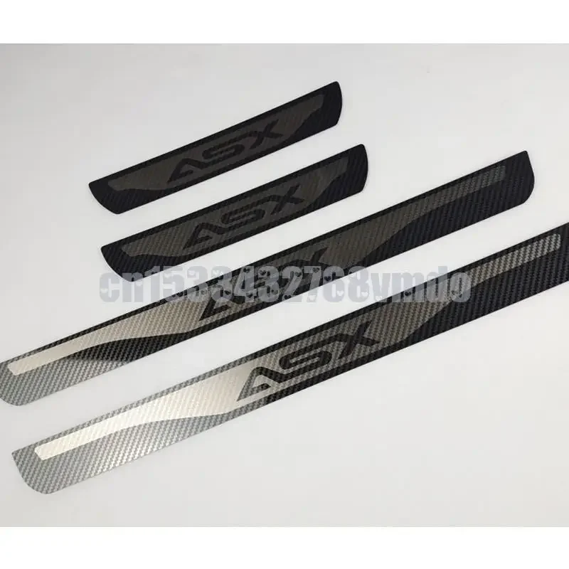 Pre Mitsubishi ASX CAR STRACKER DVERE SILL SILL DOPLECH PRÍSLUŠNÍCTVO PRÍSLUŠENSTVO Automatického pedálu STYLING TRIM OBMEZ 2016 2020 2022 2021