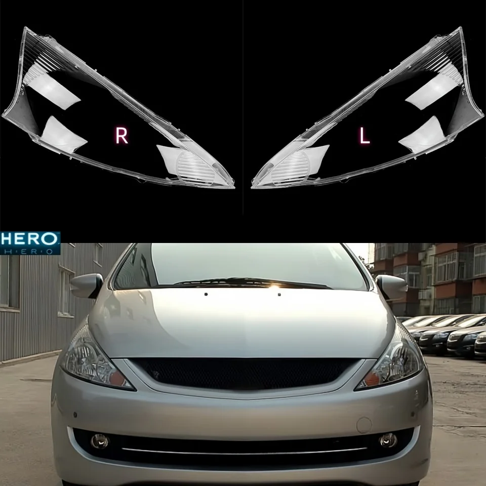 Pre Mitsubishi Grandis 2009-2015 Accessoire Voitures vymeňte priehľadné kryty objektívu svetlometov s plášťom.