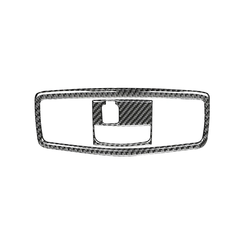 Pre Mitsubishi Lancer 2008-2015 Carbon Fiber Auto predné čítanie Light Panel Lamp Sticker Tin