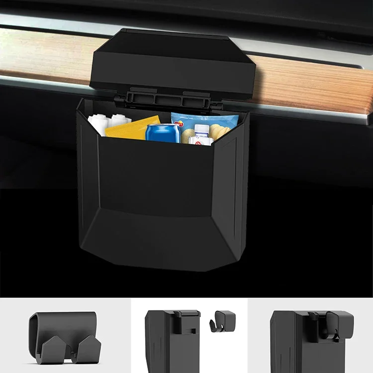 Pre model 3 Y Model 3 Model Y 2024 Kôš automobilu Can Storage Hook Supplies Trash Can