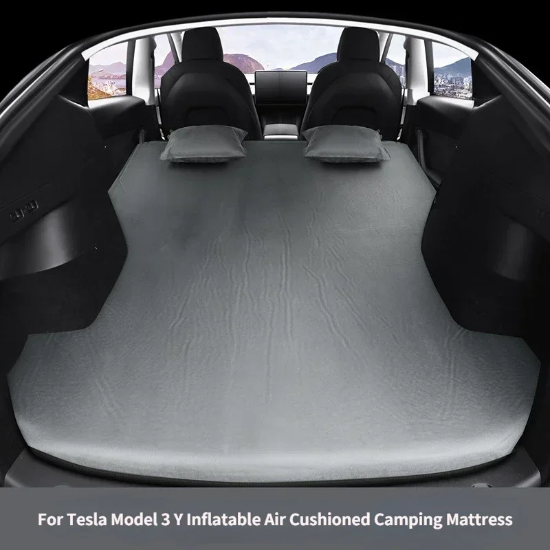 Pre model Tesla Model 3 Model Y 2017-2024 nafukovací vzduchový matrac vonkajšie kempingy