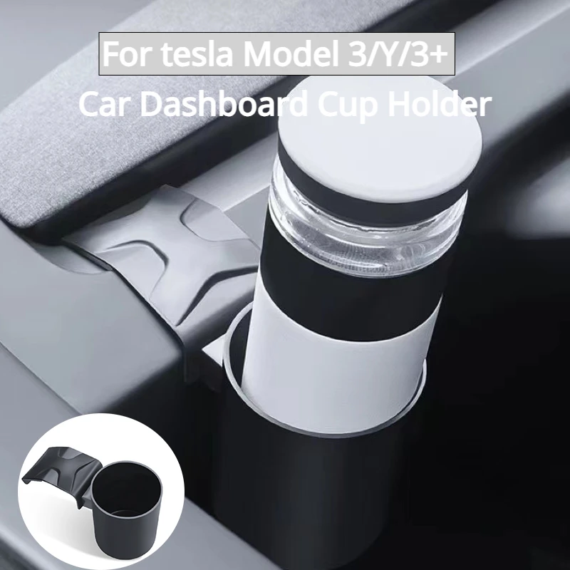 Pre model Tesla Model 3/Y/3+ Highland 2024 Dashboard Cup Dolder Automatické predné prístrojové zariadenie Najnovší Model3 Stowing Tidying Organizátor