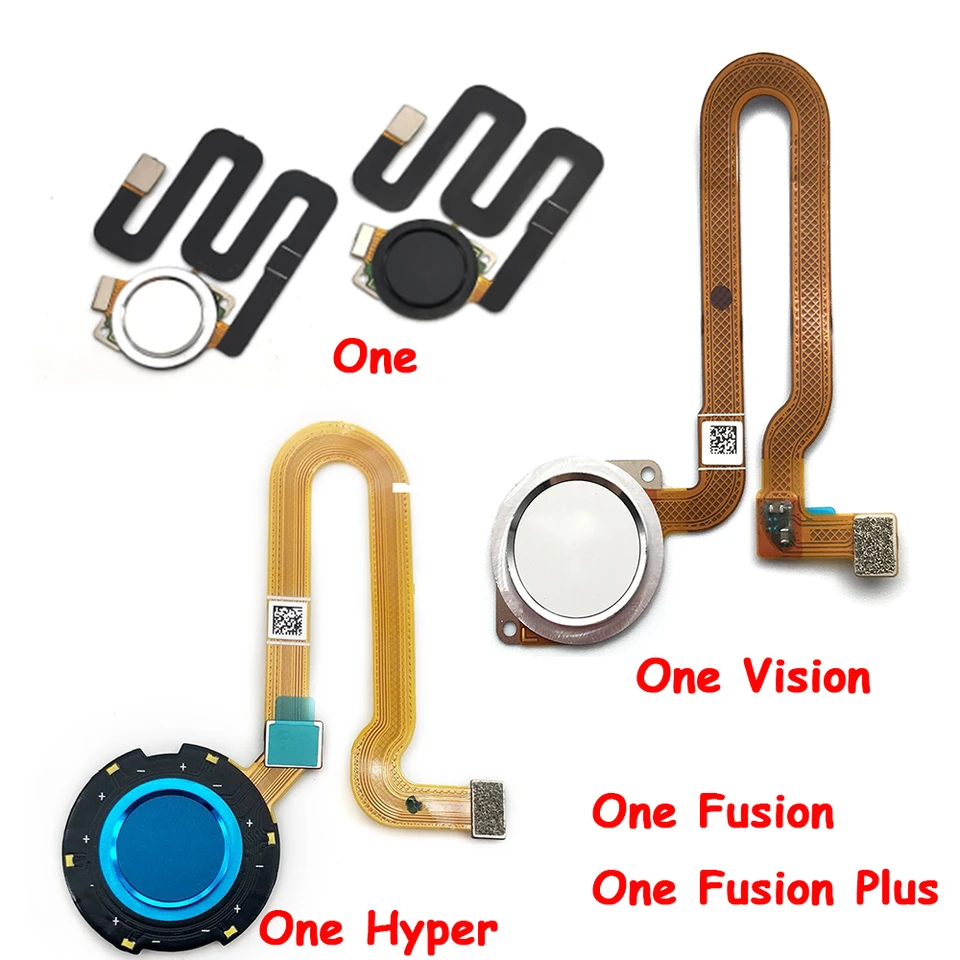 Pre Moto One Fusion plus One Vision Hyper Action Senzor odtlačok prstov domáce kľúče ponuka Ponuka Power tlačidlo Flex kábla Flex kábel