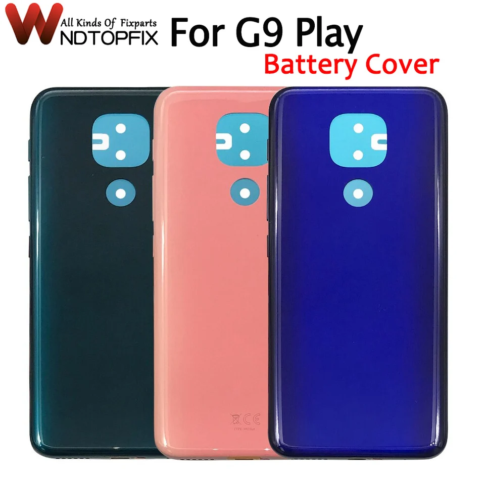 Pre Motorola Moto G9 Play batériu zadné krytie puzdro pre kryt batérie Motorola G9play pre kryt batérie Moto G9