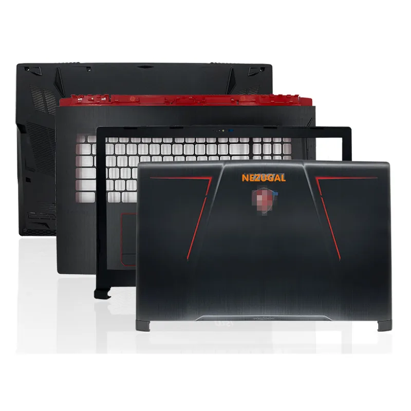 Pre MSI GE73 GE73VR Raider RGB 8RE 8RF MS-17C5 NAPOHNÁ LAPTOP LCD zadný kryt/predný rám/Hinges/Palmrest/Klávesnica/spodná časť puzdra