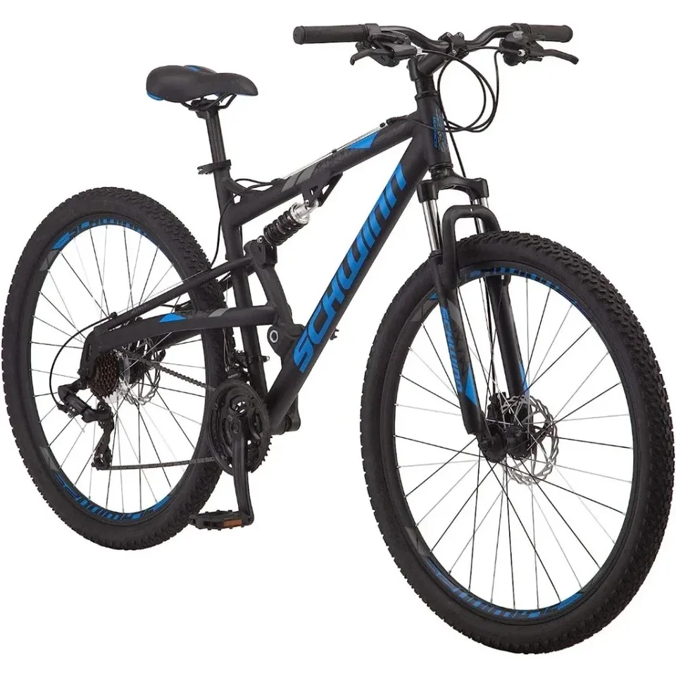 Pre mužské a dámske horské bicykle, 29-palcové kolesá, hliníkový rám, duálne zastavenie, mechanické kotúčové brzdy