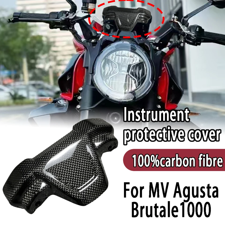 Pre MV Agusta Brutale1000 100%krytie na ochranu prístroja uhlíkových vlákien, kapotáž, kryt prístrojov, dekoratívne krytie príslušenstva