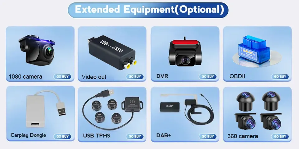 Pre navigačné príslušenstvo pre Android Optiona LCAR Multimedia Player