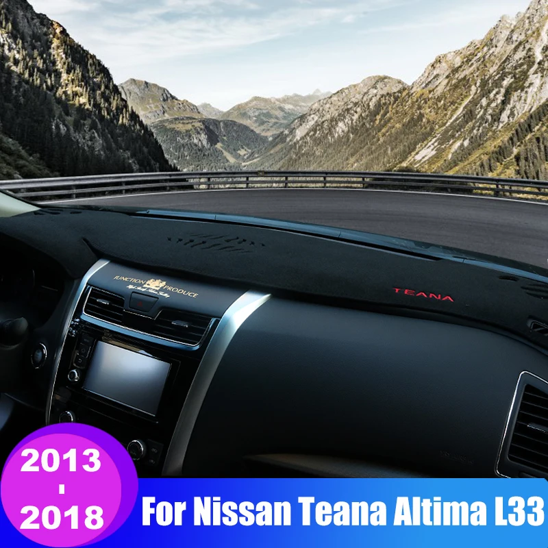 Pre Nissan Altima L33 Teana J33 2013 2014 2015 2016 2017 2018 Cover automobilu sa vyhnite ľahkým podložkám anti-UV Mat Mon-Slip Carpets