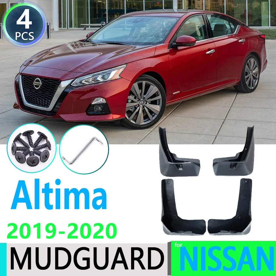 pre Nissan Altima L34 2019 -2020 6. 6 Generálny automobil Fender Mudguard bahenné klapky ochranné klapky