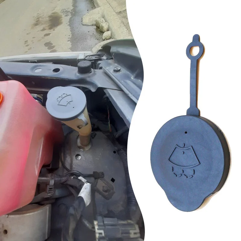 Pre Nissan Micra K13 2011-2016 Černé sklo stierač podložky Kvapalina Kvapalina Cap 28913-1Ha3a Wiper Wiper Water Tank Danc Decor Bottle Decor