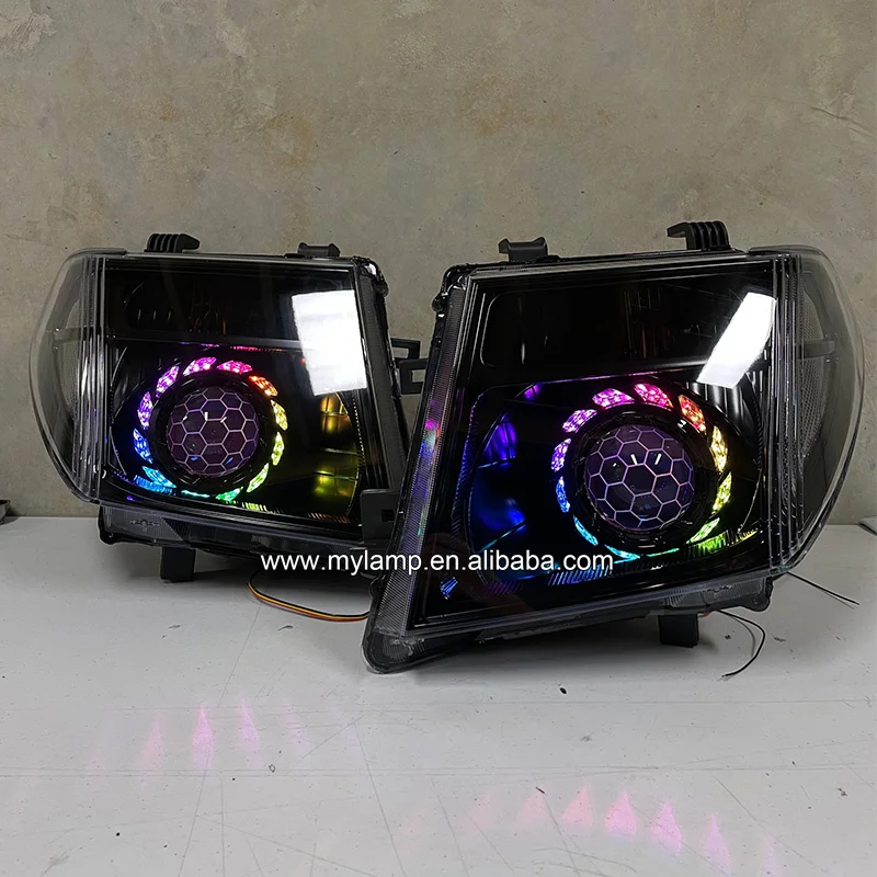 Pre Nissan Navara D40 LED projektor/vlastný svetlomet