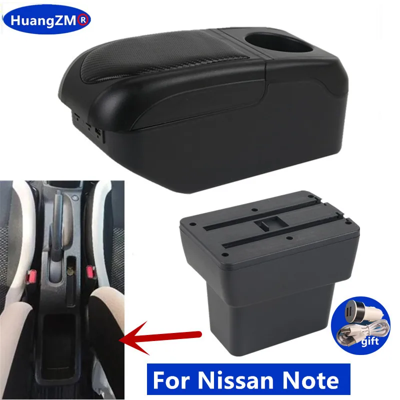 Pre nissan poznámku lakťová skrinka pre nissan note e-Power Central Storage Box vyhradený interiér Doplnky vozidla 2019-2024