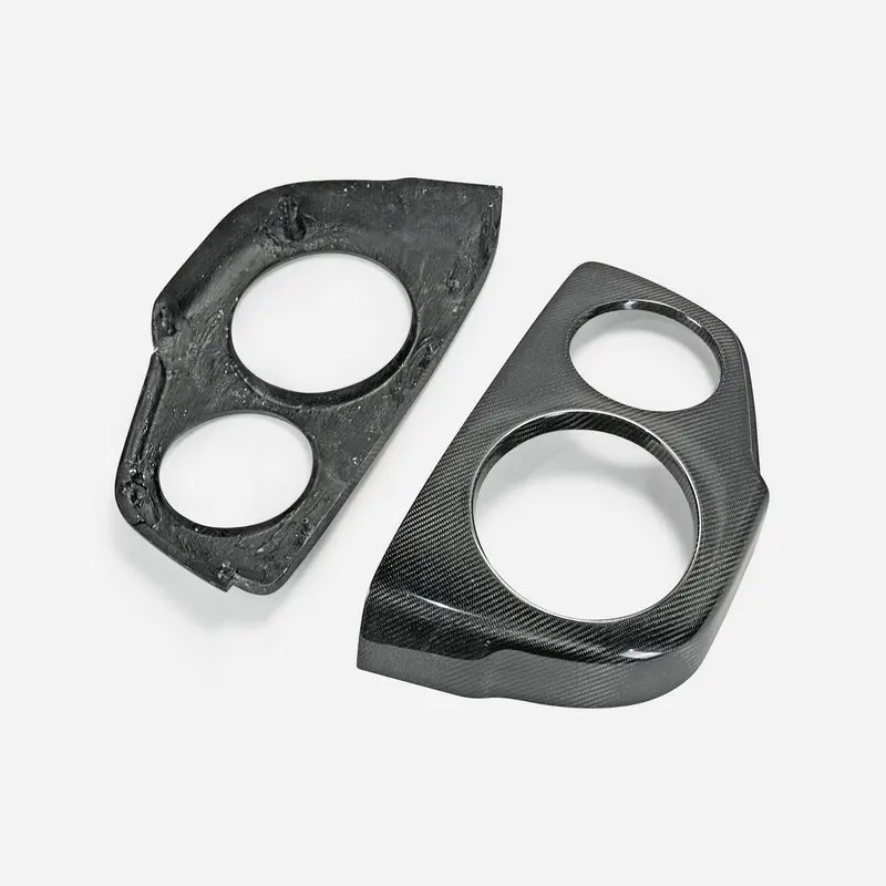 pre Nissan R34 GTR OEM OEM Carbon Fiber Auta Auto zadný zadný svetlo Cover 2ks