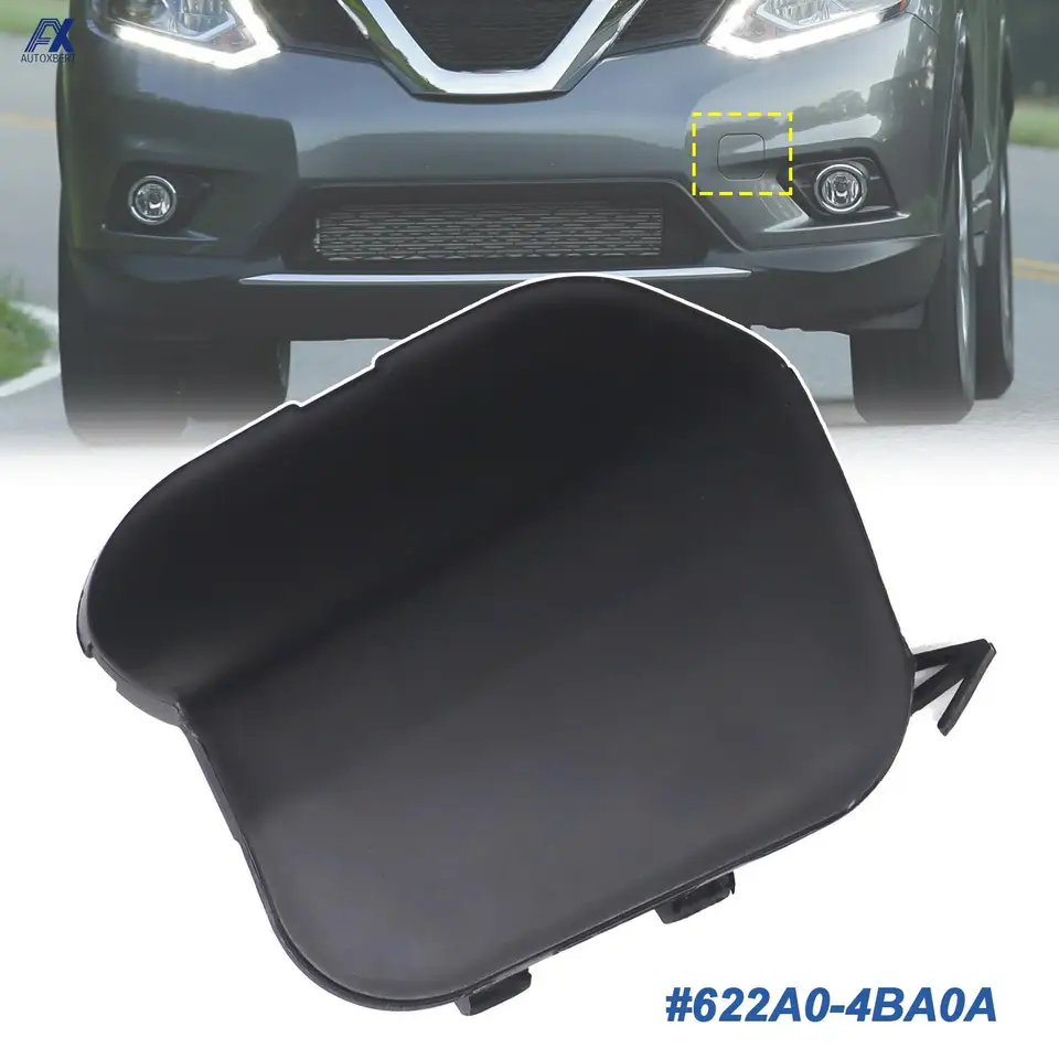 Pre Nissan Rogue X-Trail T32 2014 2015 2016 predný nárazník vlečie kryt kryt oka prístupu Príves Prívesok Ochrana veka 622A0-4ba0a