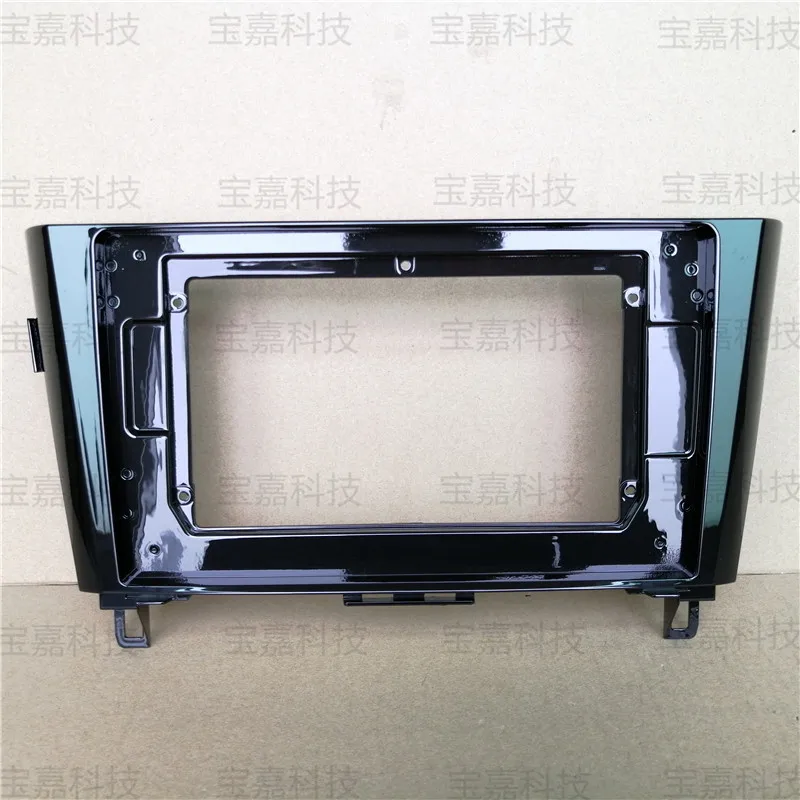 Pre Nissan X-Trail Qashqai 2014-17 CAR Fascia navigácia Fascia Dash Frame Kit pre 10 ~ 10,2 