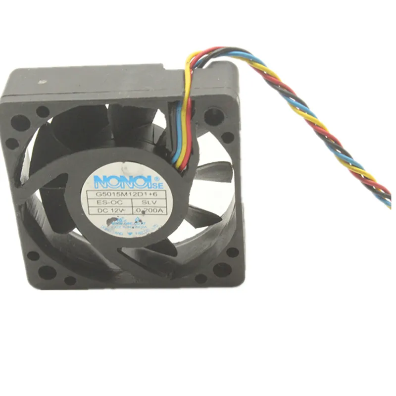 Pre nonoi G5015M12D1+6 DC 12V 0,200A 4 drôty 5 cm 5015 50x50x15mm