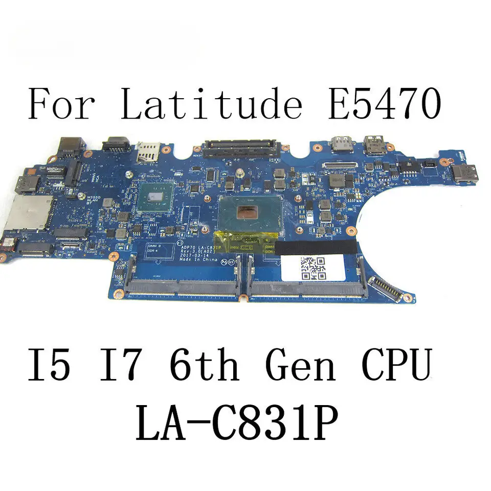 Pre notebook Dell Latitude 5470 E5470 s i5-6300HQ i5-6440HQ i7-6820HQ LA-C831P