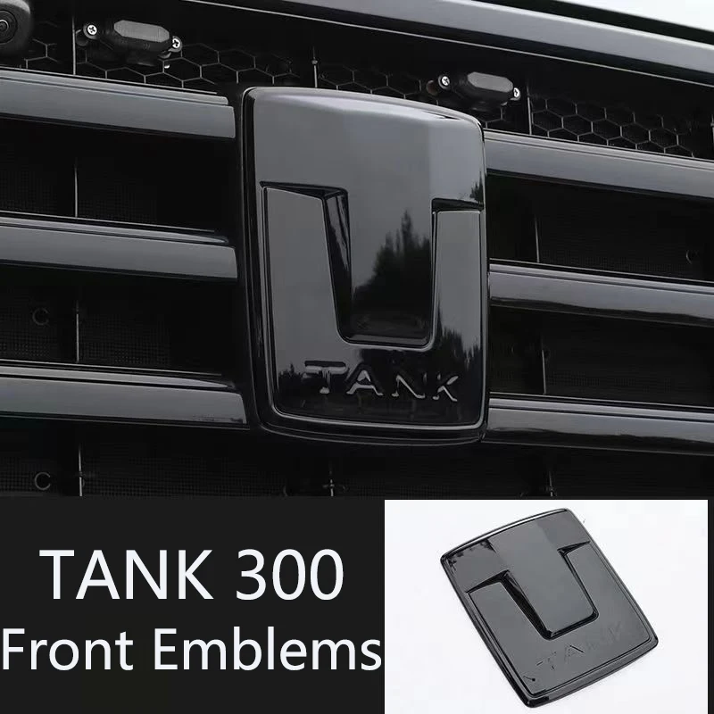Pre nádrže 300 2024 ABS Front Grille Logo Dekoratívny ráme