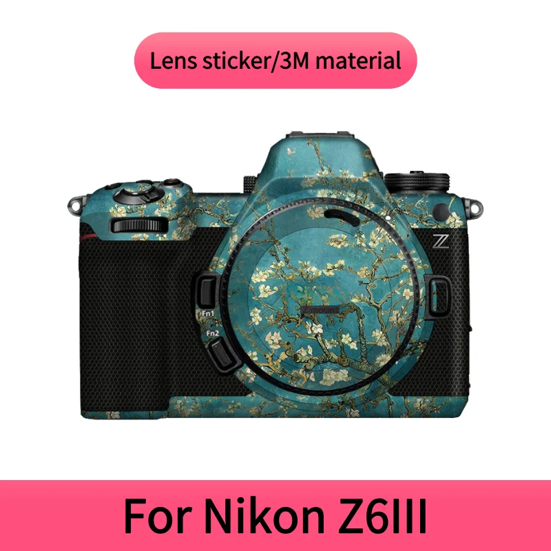 Pre nálepku s nálepkou fotoaparátu Nikon Z6III OBCHODOVÁ PRÍSLUŠENIE Vinyl Film Anti-Scratch Ochranné filmy Filmové doplnky
