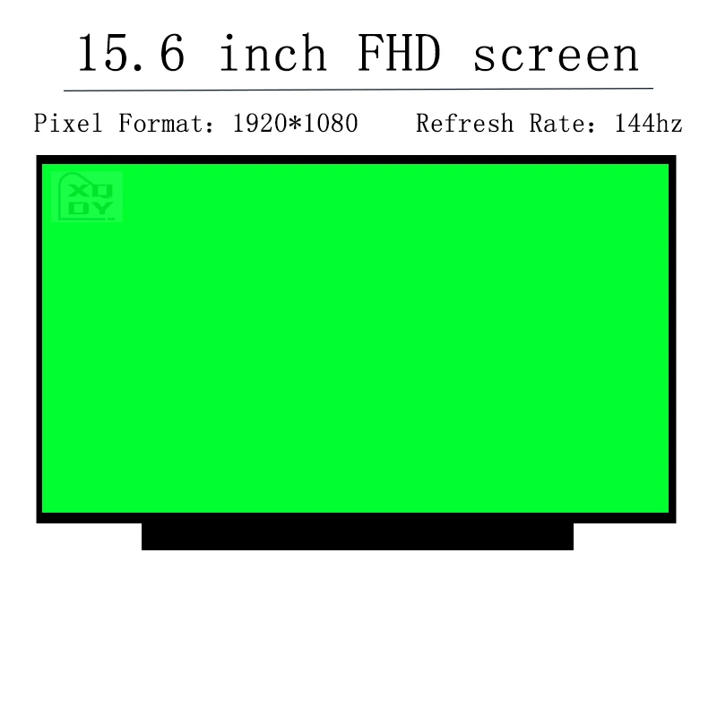 Pre Omen od HP 15-DH0000NS 15-DH0000NX 15-DH0000NZ 15,6 palca 144Hz 40pin FullHD 1920x1080 IPS LCD Display Panel Display Panel