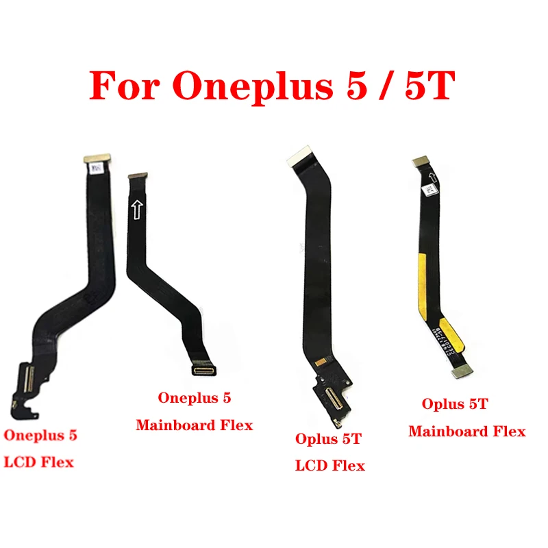 Pre OnePlus 5 A5000 5T A5010 Displej LCD Mainboard Conektor Flex káblové diely