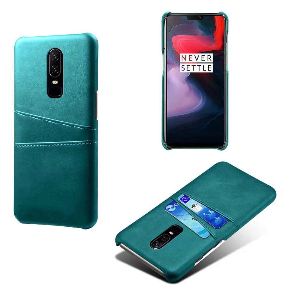 Pre OnePlus 6 6T 7 7T 8 8T 8 Pro Retro Pu Leather Card Slots pre jeden plus 7 Pro 7t Pro Nord zadný kryt 10 Cover Coque Funda