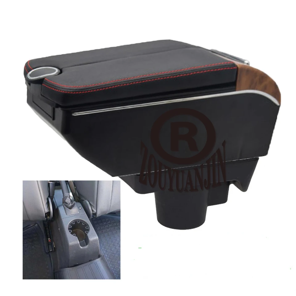 Pre Opel Astra H Lirky lakťovej skrinky Doplnky dielov Center Console Special Storage Priestor