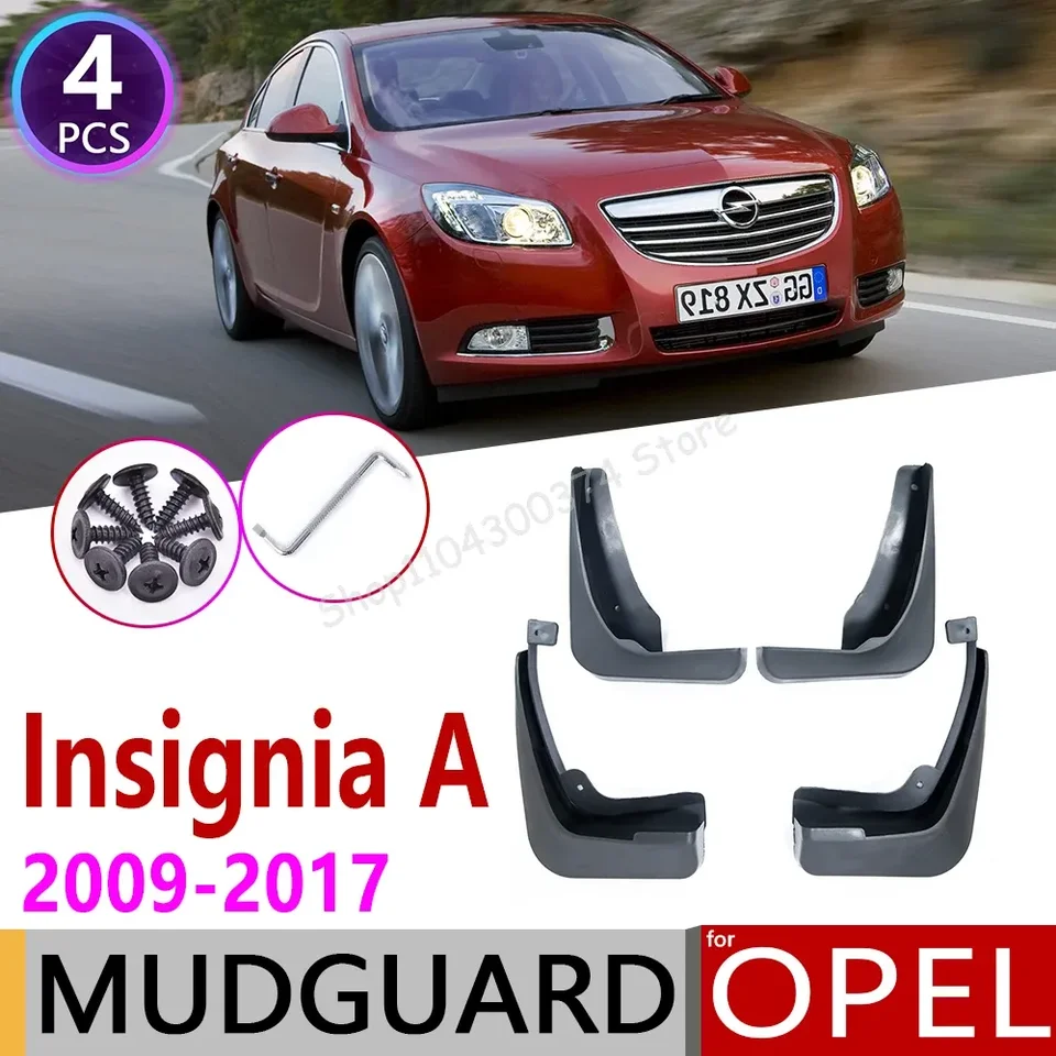 pre Opel Insignia A 2009 ~ 2017 Mk1 Mudflaps Fender Mud Guard Splash Flaps Mudguards Accessories Vauxhall Holden 2008 2009 2010