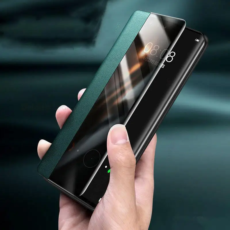 Pre Oppo Realme 12 Pro Plus Plus Windows Leather Phone Flip Case pre Realme 11 10 9 Pro Plus Fundas Plno ochranný čistý obal