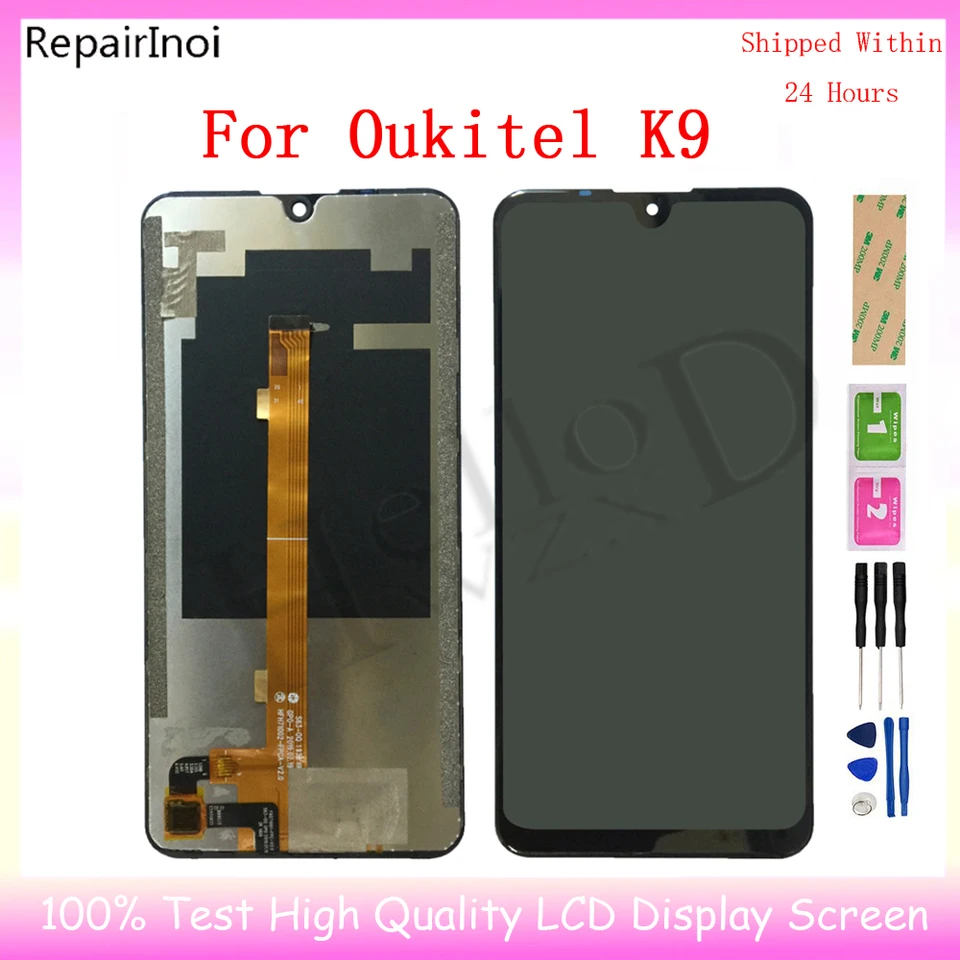Pre OUKitel K9 LCD a dotykovú obrazovku digitalizátor OUKitel K9