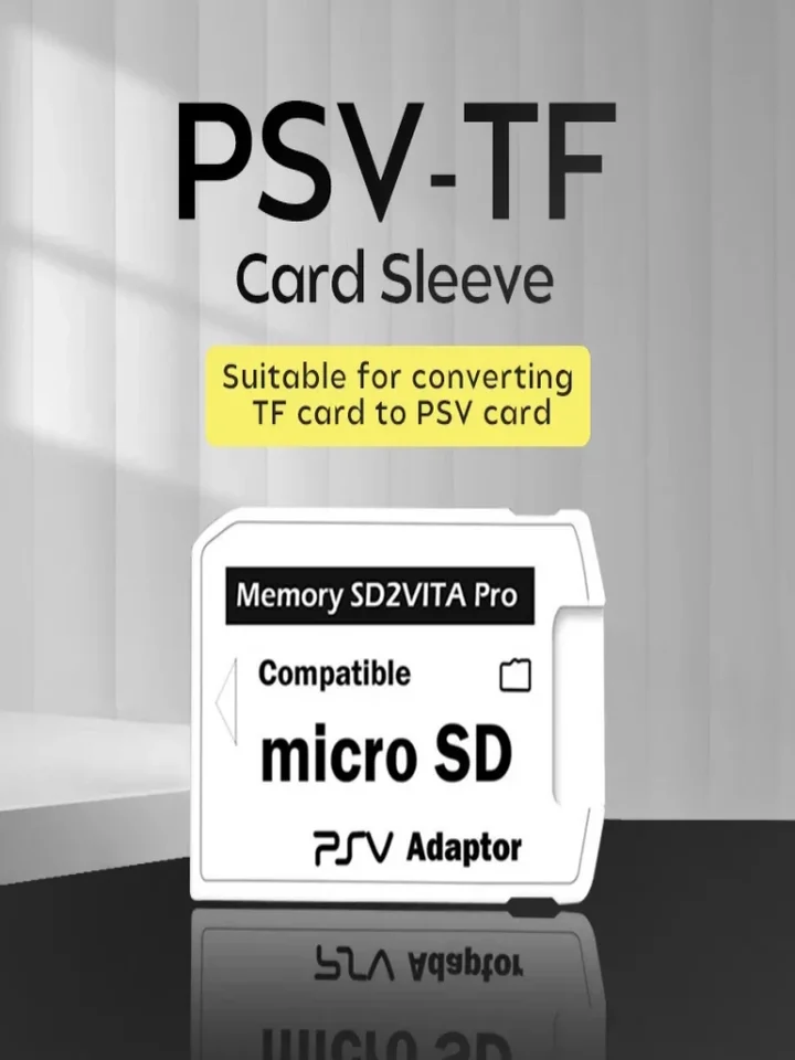 Pre pamäť pamiatkovú pamäť TF karta verzia 6.0 SD 2Vita herná karta slot PSV 1000 2000 adaptér 3.65 Systémový mikrofón