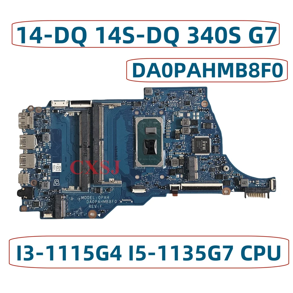 Pre pavilón HP Pavilion TPN-Q221 14-DQ 14S-DQ NAPOJNÁ STARD s I5-1135G7 CPU DA0PAHMB8I0 DA0PAHMB8F0 DA0PAHMB8G0 DA0PAHMB8E0 0PAH