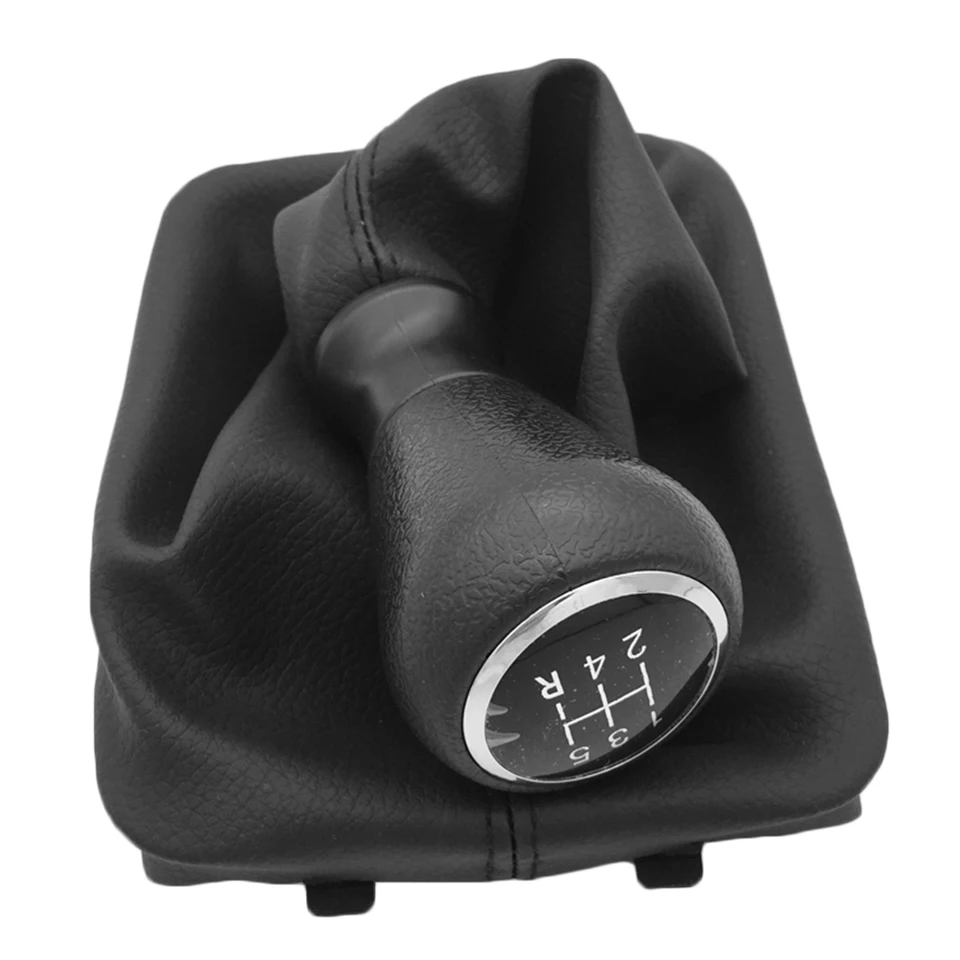 Pre Peugeot 206 207 205 5 5 rýchlostných radiacich gombíkovej radiacej páky Stick Gaiter Boot Cover Pu Car Acut Accessories