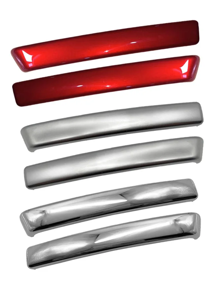 Pre Peugeot Django150 Django 125 QP150T C predný panel Chrome Tink Strip Strip Tin