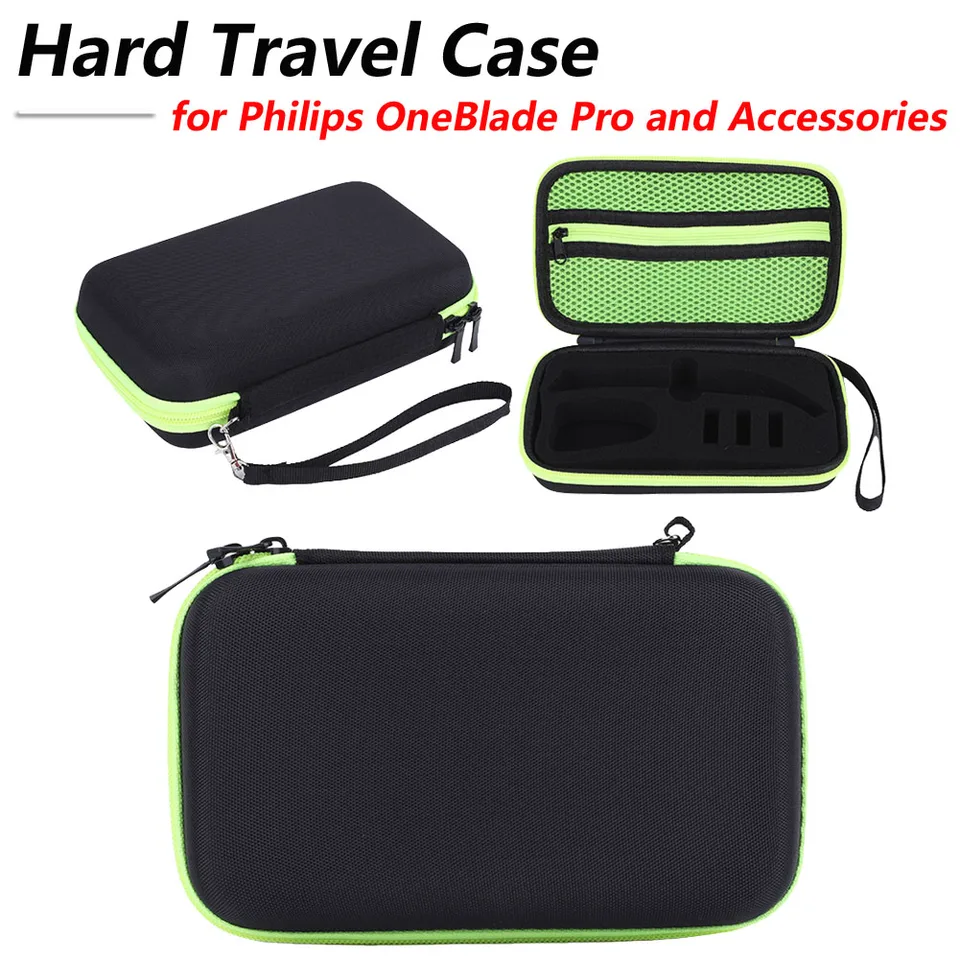 Pre Philips Oneblade Pro Carry Case Case Shock odolné v oblasti tvrdého cestovného úložného priestoru Razor Držiteľ elektrický výtržník Storage Storage Puzdro
